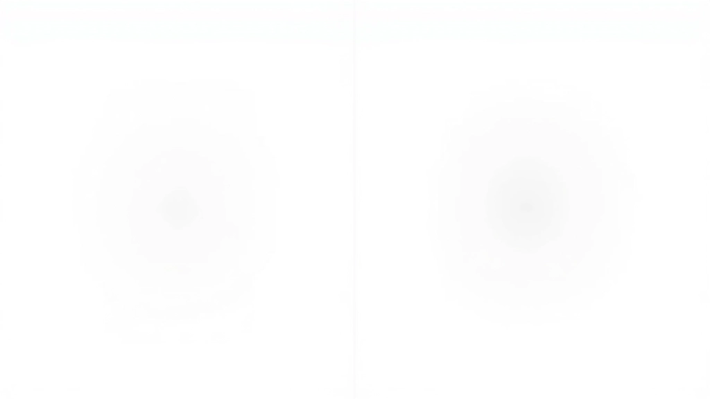 Split screen comparison showing button states: default state on left with neutral color, hovered state on right with subtle color shift and shadow elevation